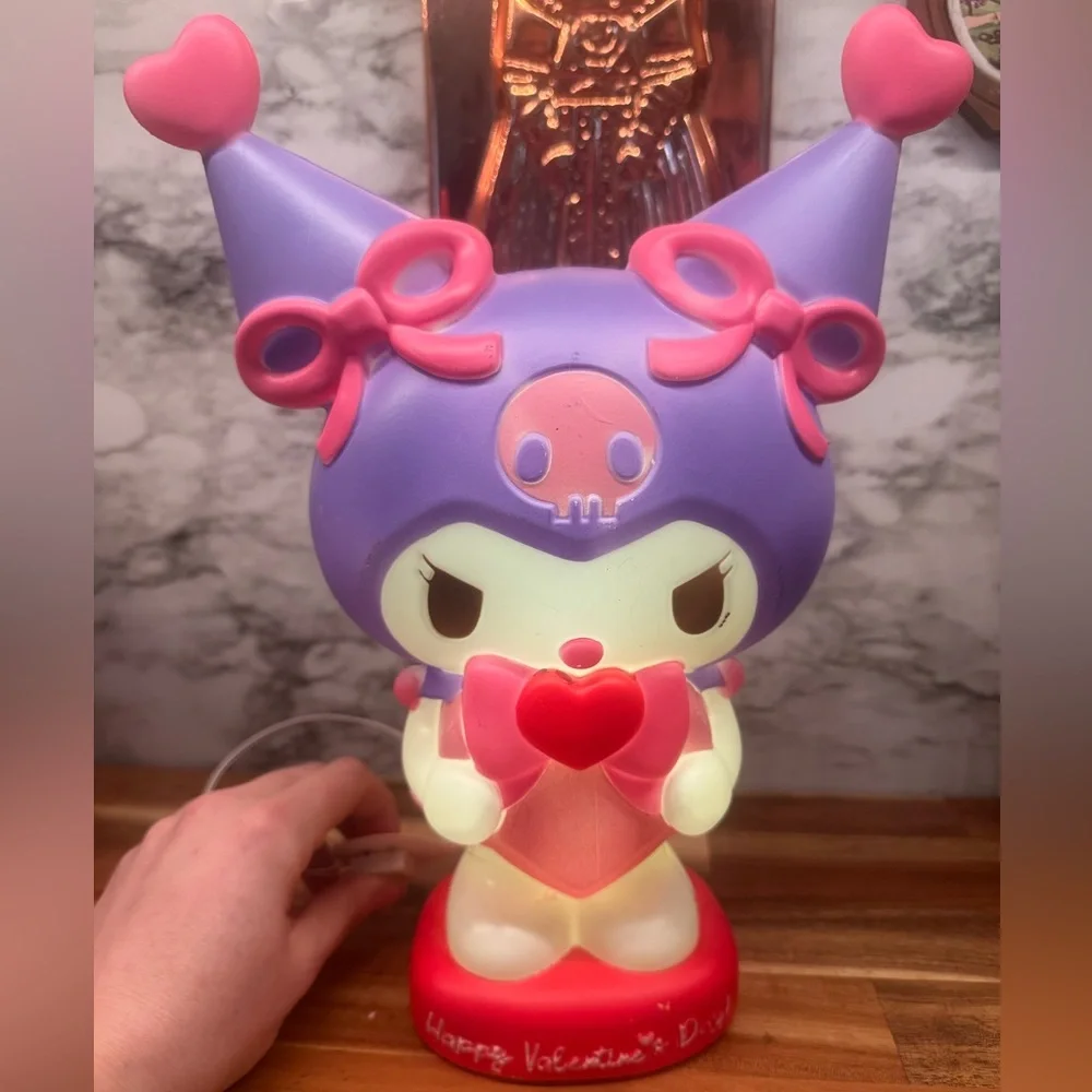 Sanrio Red and Pink Kuromi Blow mold Collectible
